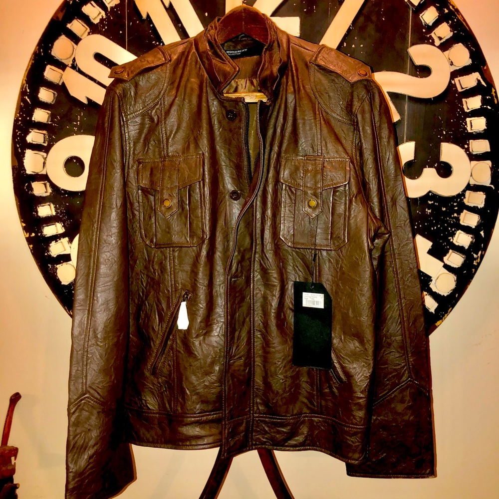 🔥Monarchy🔥Leather🔥Collection🔥Jacket🔥